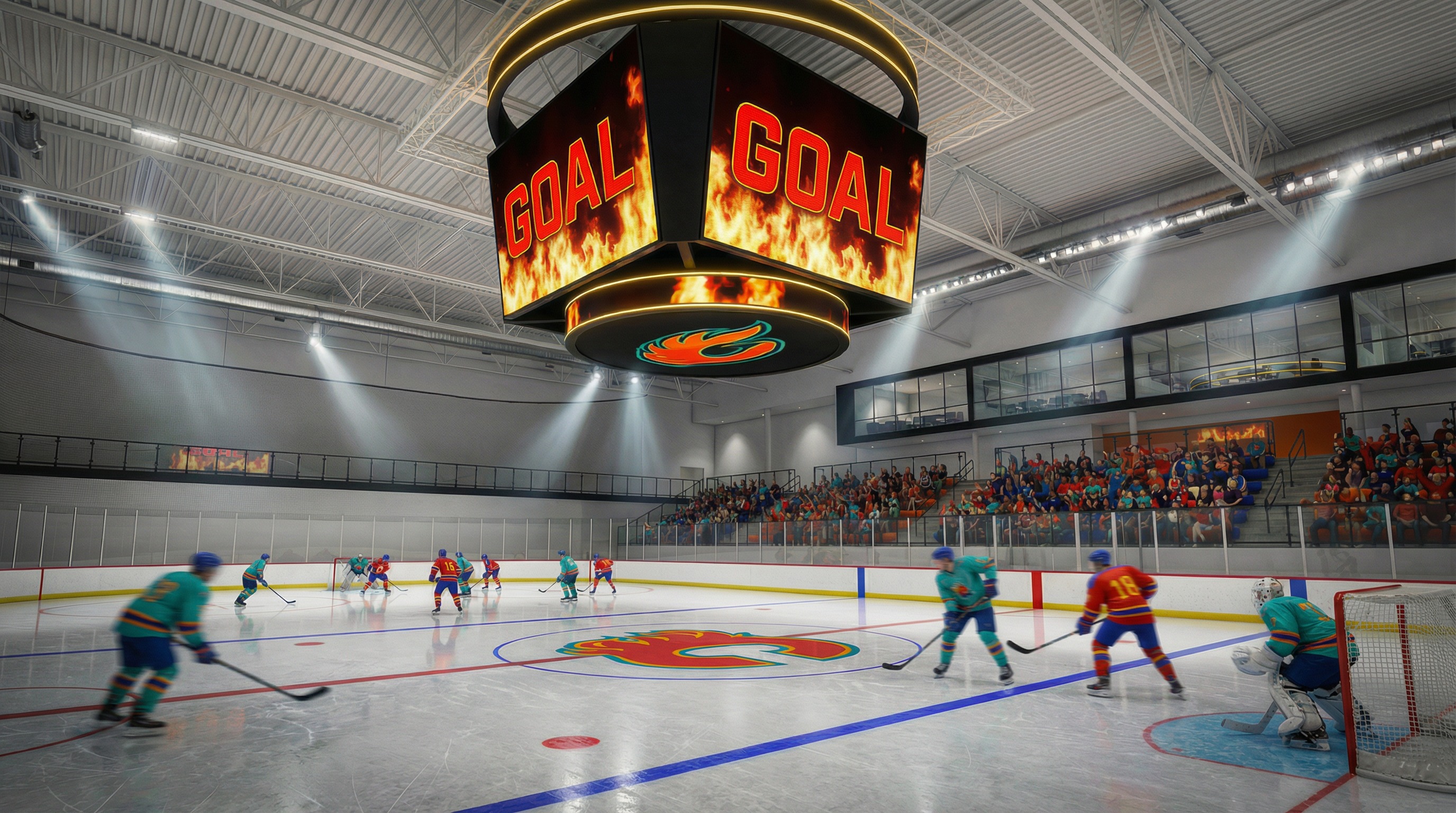 Fire 'n' Ice Arena 2,500-seat main event area